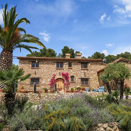 Masia Pou De La Vinya Sitges Bagian luar foto