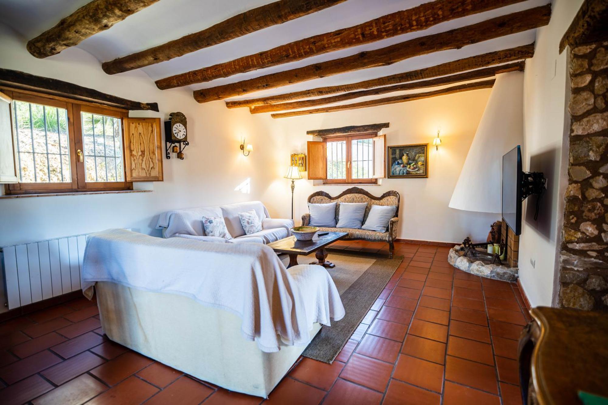 Masia Pou De La Vinya Sitges Bagian luar foto
